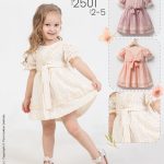 Triko Kuplu 2-5 Yaş Kısa Kol Elbise