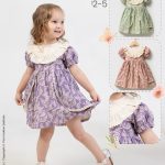 Kapaklı 2-5 Yaş Kısa Kol Elbise