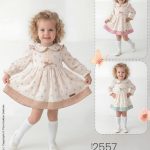 Fiyonklu 6-24 Ay Uzun Kol Elbise